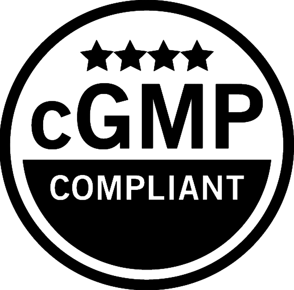 Current Good Manufacturing Practices (cGMP) Compliant Logo